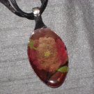 FLOWER FLORAL Spoon Pendant / Necklace   Upcycle