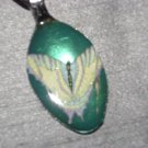 BUTTERFLY Spoon Pendant / Necklace   Upcycle