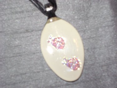 LADYBUG Spoon Pendant / Necklace   Upcycle