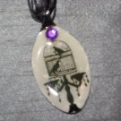 BIRDCAGE BIRD Spoon Pendant / Necklace   Upcycle
