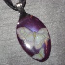 BUTTERFLY Spoon Pendant / Necklace   Upcycle