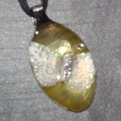 BUTTERFLY Spoon Pendant / Necklace   Upcycle