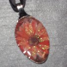 FLORAL FLOWER Spoon Pendant / Necklace   Upcycle