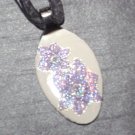 FLORAL FLOWER Spoon Pendant / Necklace   Upcycle