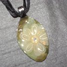 FLOWER FLORAL Spoon Pendant / Necklace   Upcycle