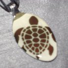 SEA TURTLE Spoon Pendant / Necklace   Upcycle