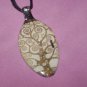 TREE OF LIFE KLIMT Spoon Pendant / Necklace   Upcycle