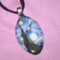 VAN GOGH STARRY NIGHT Spoon Pendant / Necklace   Upcycle