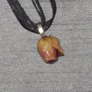 MINI ROSE BUD Real Flower Jewelry - NECKLACE