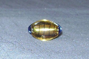 COPPER BLUE Wire Wrapped Ring- Size 8