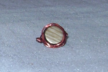 COPPER Wire Wrapped Ring- Size 8