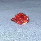RED Wire Wrapped Ring- Size 7