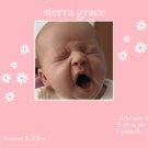 Beautiful Photo Birth Announcement! Design Only!