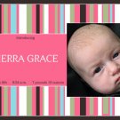 Beautiful Photo Birth Announcement! Design Only!