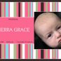Beautiful Photo Birth Announcement! Design Only!