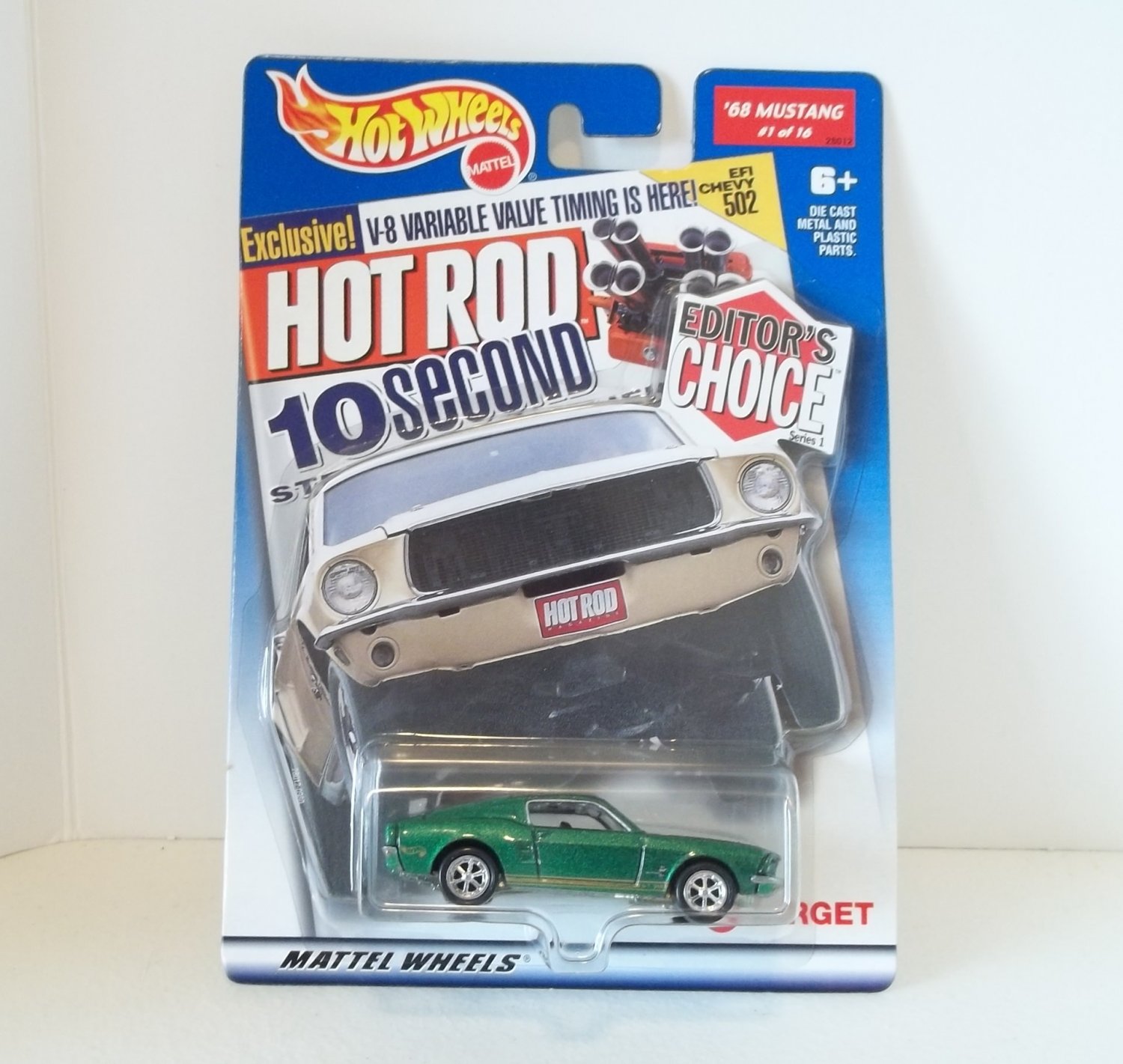 1968 ford mustang hot wheels