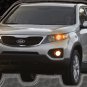 Fog Light Lamp + Cover + Connector 6EA (Fit: KIA SORENTO 2010 - 2012)