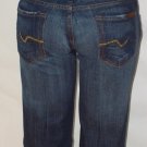 Seven BootCut Gold Swarovski Crystal SZ 26