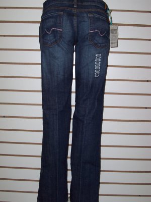 Seven BootCut Pink Swarovski Crystal SZ 26