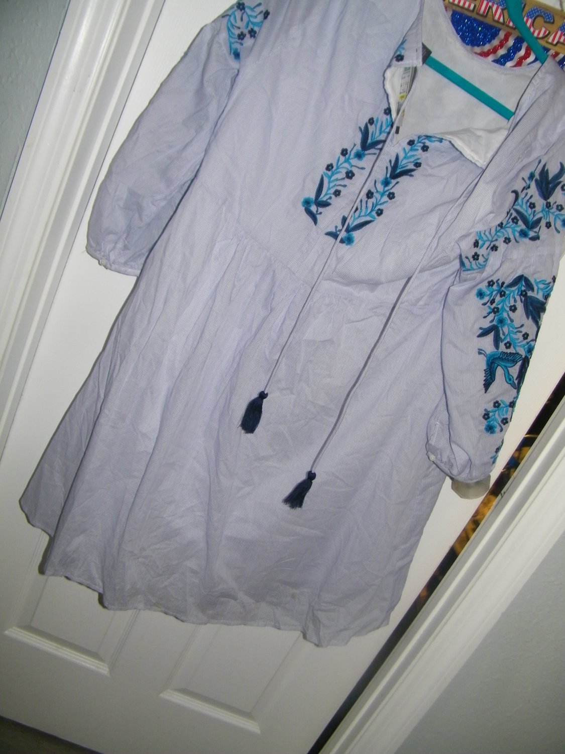 chelsea and theodore embroidered dress