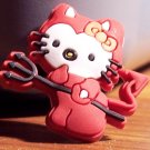 HELLO KITTY DEVIL SHOE CHARM (LIKE JIBBITZ)FOR ALL CLOGS CROCS