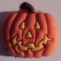 SCARY PUMPKIN SHOE CHARM FOR ALL CLOGS AND CROCS