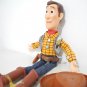 free ship Disney Toy Story Plush Cowboy Woody 16 inch Talking Doll (90% new)