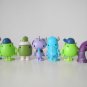Awesome Disney x 7-11 Monster Inc Figures Buddies doll Set (7pcs all)