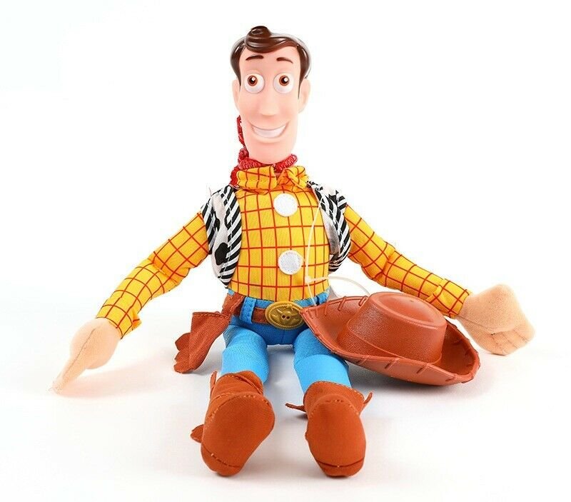 Wonder Toy Story Movie Plush Cowboy Woody 16 Inch Tall Sitting Doll Toy