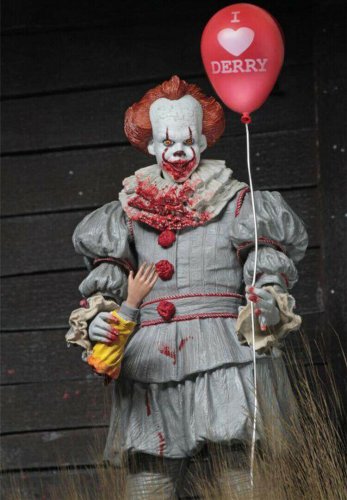 Fun IT Pennywise the Clown NECA 7 inch Toy Figure (Bloody Version)