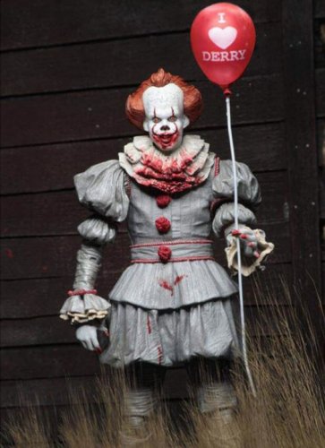 Fun IT Pennywise the Clown NECA 7 inch Toy Figure (Bloody Version)