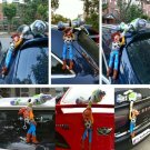 One Toy Story Woody helps hooded Buzz Car Hanging Doll toys