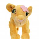 Rare Nala Cub w/ Pink Flower 12inch Plush Stuffed Animal- Disney LION KING