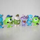 Rare Disney x 7-11 Monster Inc Figures Buddies doll Set (7pcs all)