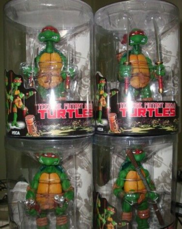 NECA Teenage Mutant Ninja Turtles Leonardo,Michelangelo,Raphael,Donatello figure