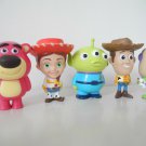 Rare Disney x 7-11 Toy Story Land Figures Buddies doll Set (5pcs all)