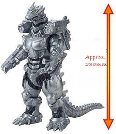Cool Mechagodzilla Machine Godzilla w/2 Shoulder Cannon 9.3" Toy Action Figure