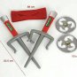 New TMNT Teenage Mutant Ninja Turtles Costume Shell & Weapon set toy