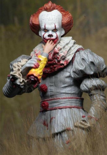 Fun IT Pennywise the Clown NECA 7 inch Toy Figure (Bloody Version)