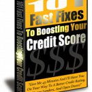 BOOSTING AND REPAIRING YOUR CREDIT SCORE