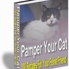 PAMPER YOUR CAT 100 RECIPES