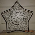 Black Metal Star Basket