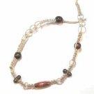Hemp Choker Necklace Handmade (JE68)