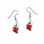 Christmas Stocking Earrings Handmade (JE335)