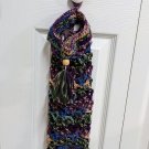 Multi-Colored Plastic Bag Holder - Handmade Crochet CR351