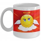 Angel Emoji - Funny Coffee Mug - FREE Shipping!