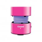iSound Fire Waves Portable Wireless Bluetooth Speaker & Speakerphone (Pink)