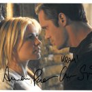 Anna Paquin and Alexander Skarsgard in True Blood 8x10 with both autographs