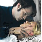 Anna Paquin and Stephen Moyer in True Blood 8x10 with both autographs