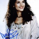 Lovely Mary Elizabeth Mastrantonio From Robin Hood  8x10 photo with her guaranteed autograph.